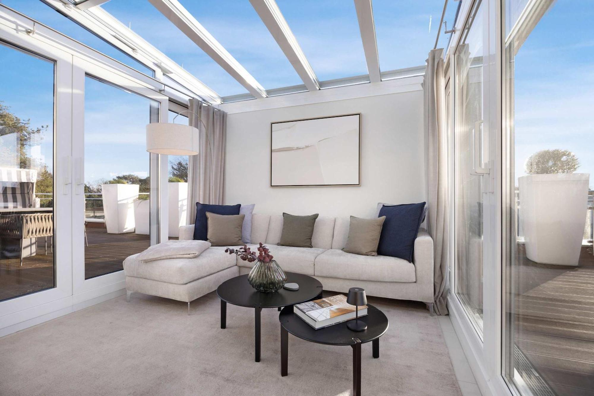 Apartment Modernes Ostsee Luxus-penthouse Meerblick Timmendorfer Strand