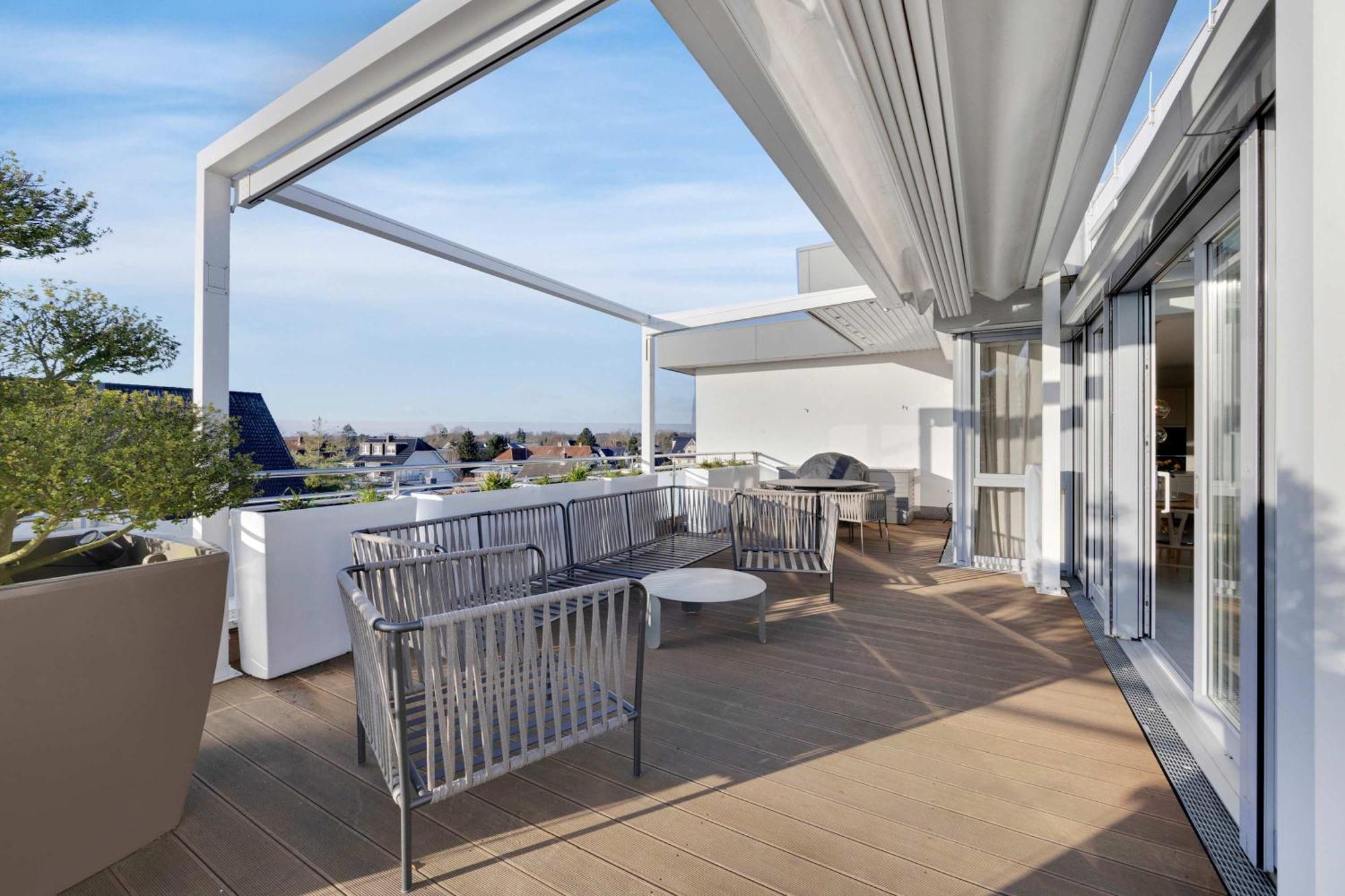 Modernes Ostsee Luxus-penthouse Meerblick Timmendorfer Strand